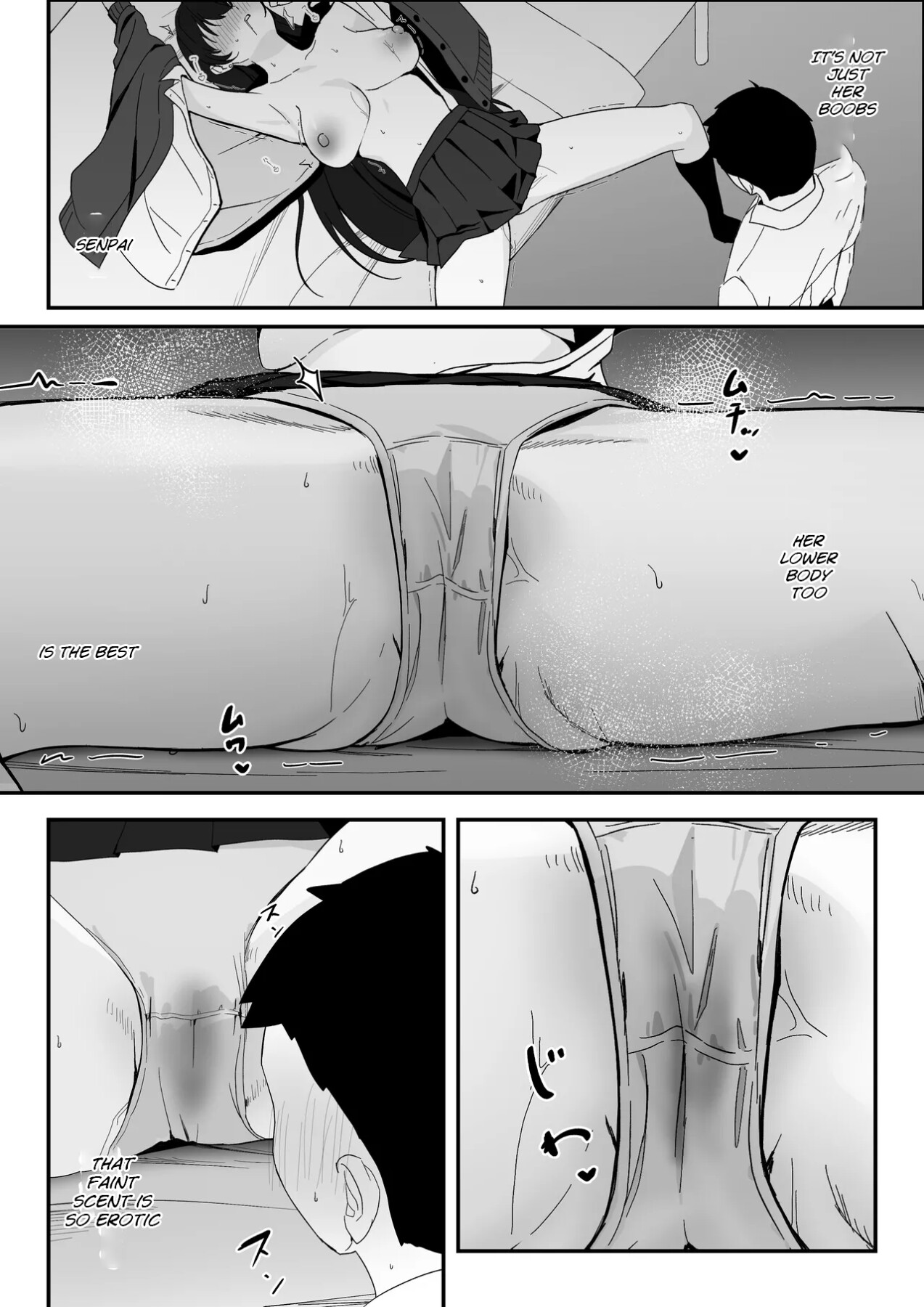 Hentai Manga Comic-The most feared senpai in school is a pushover and can't even refuse lewd requests-Read-30